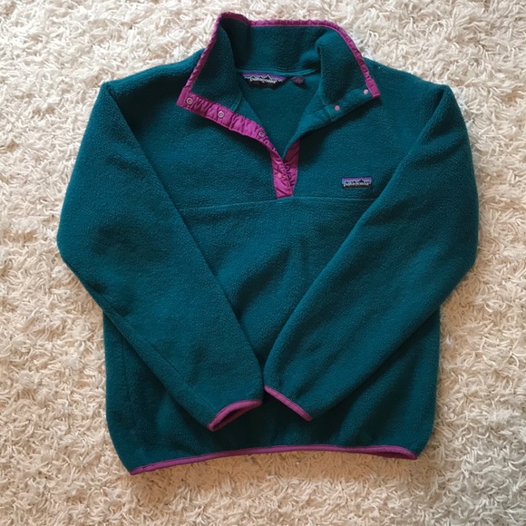 Dark turquoise and magenta Patagonia! - Picture 1 of 3